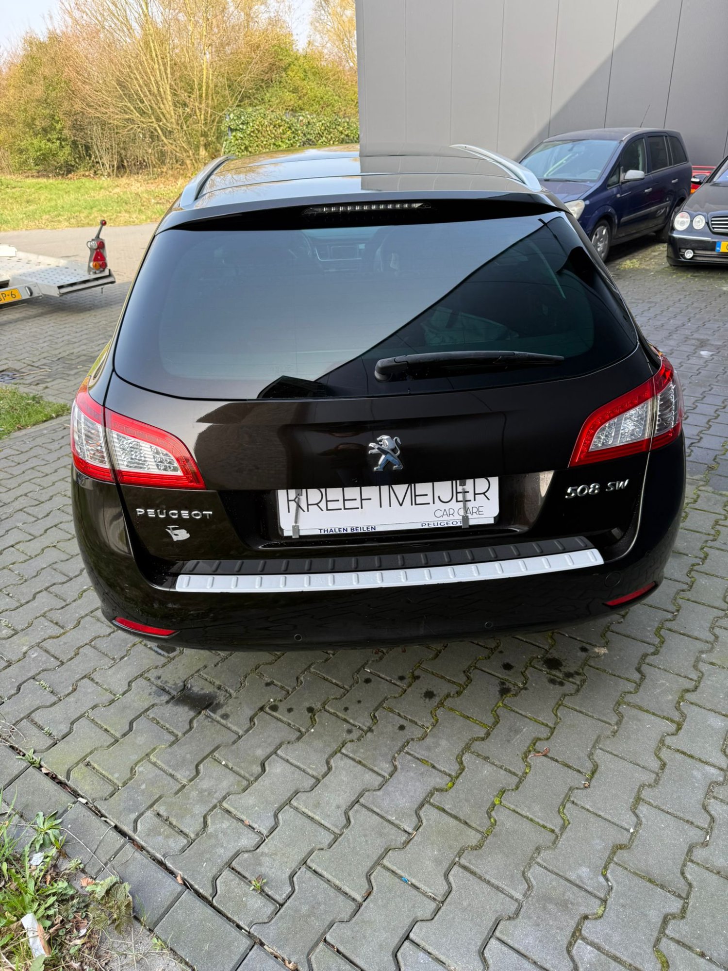Peugeot 508 SW — achterzijde resultaat